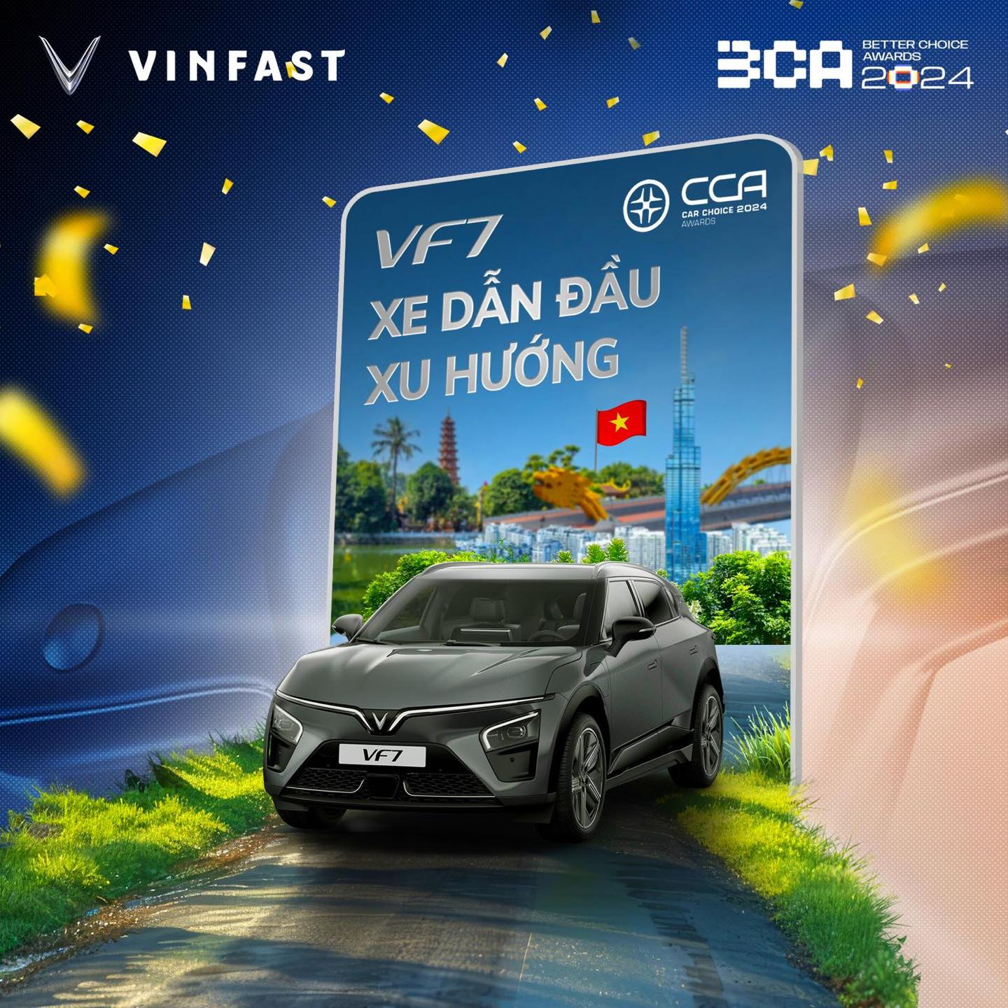 VinFast VF 7 – Dẫn Đầu Xu Hướng, Định Hình Tương Lai